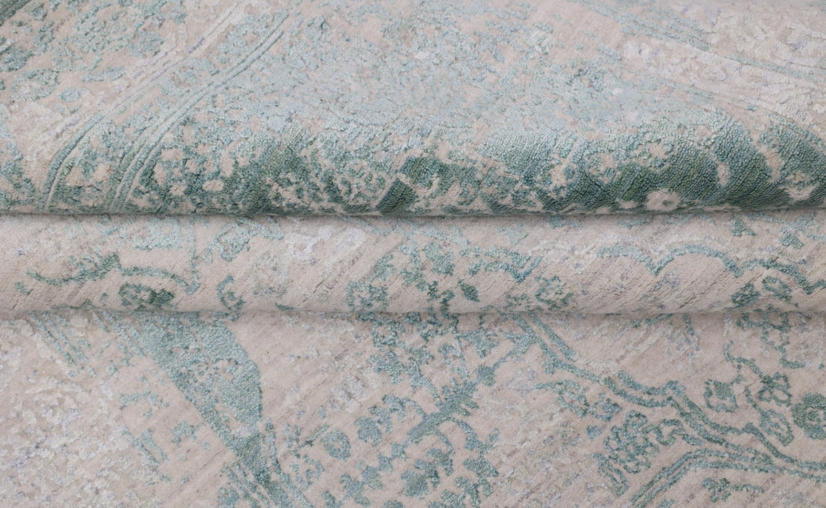 PATINA | 6' x 9' FT  | TRANSITIONAL RUGS | IVORY TURQUOISE COLOR