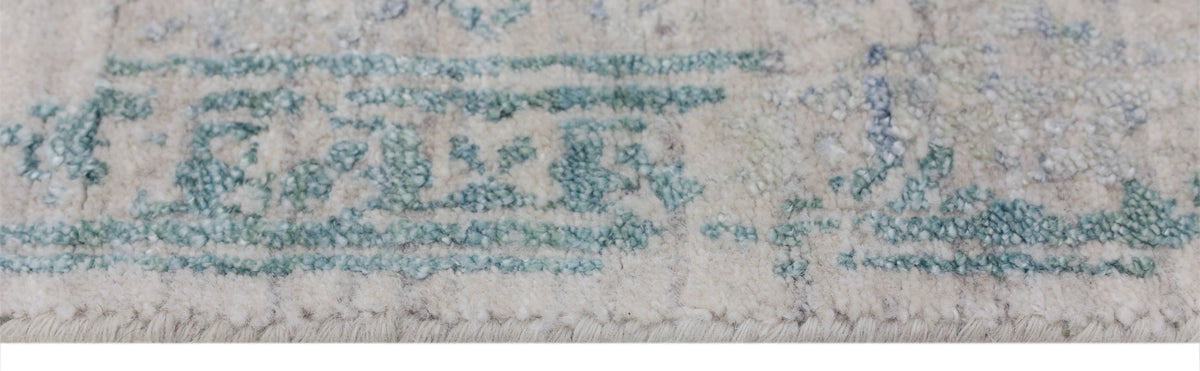 PATINA | 6' x 9' FT  | TRANSITIONAL RUGS | IVORY TURQUOISE COLOR