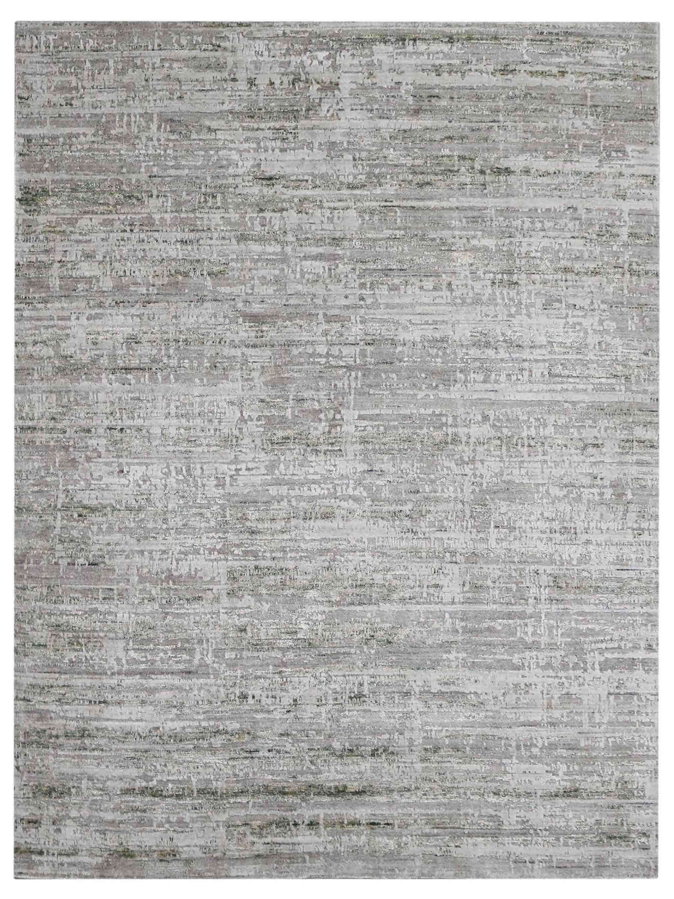 SMUEL | 5.5' x 7.8' FT | MODERN RUGS | GREY/GREEN COLOR