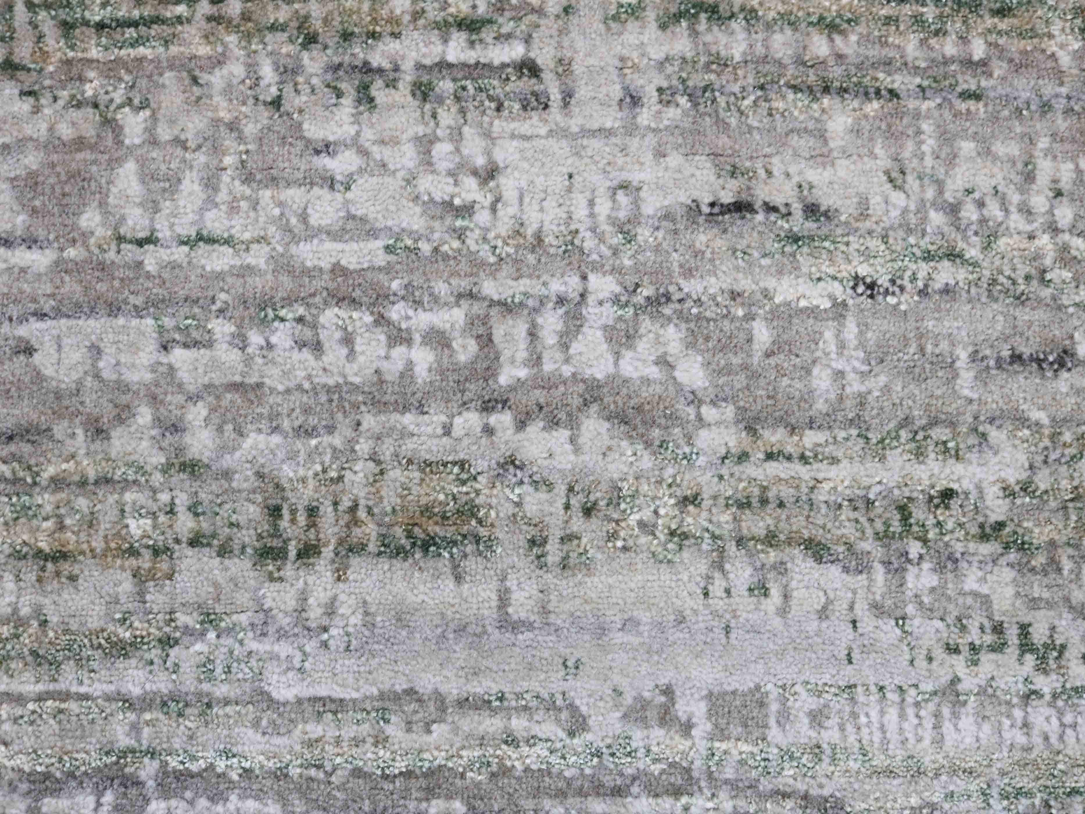 MISTVEIL | 5.5' x 7.8' FT | MODERN RUGS | GREY/GREEN COLOR