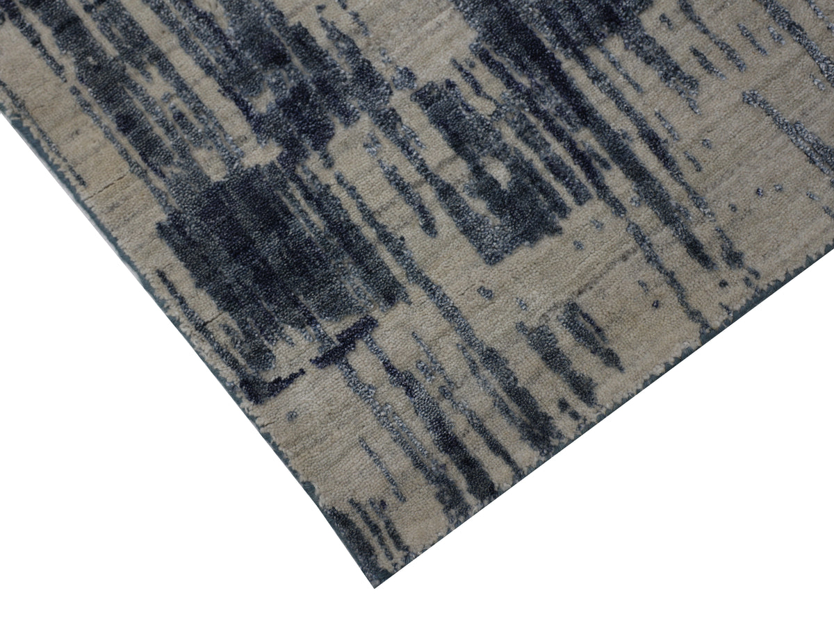UVENUTI | 8' x 10' FT  | TRANSITIONAL RUGS | IVORY BLUE COLOR