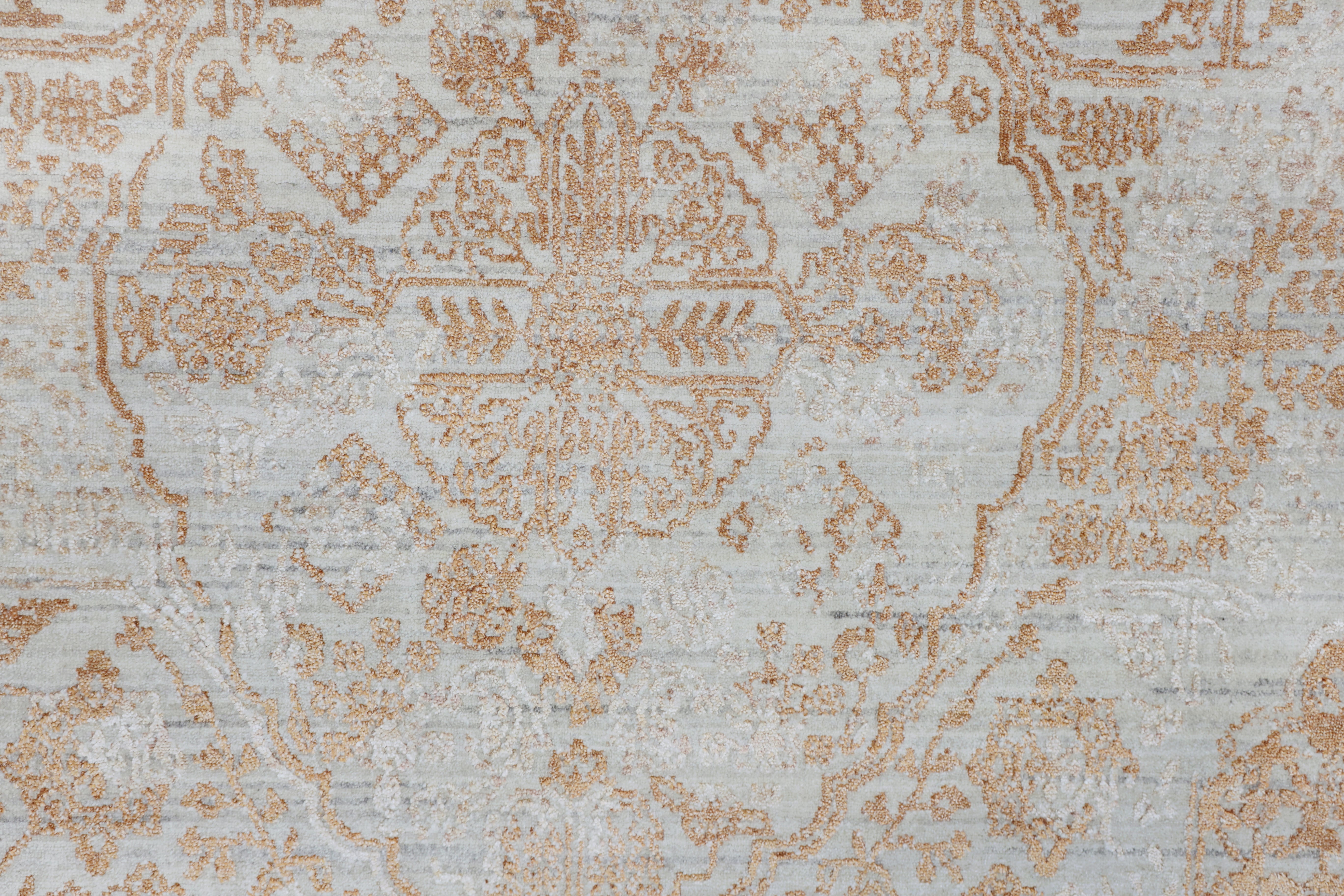 APREZO | 6' x 9' FT  | TRANSITIONAL RUGS | IVORY RUST COLOR