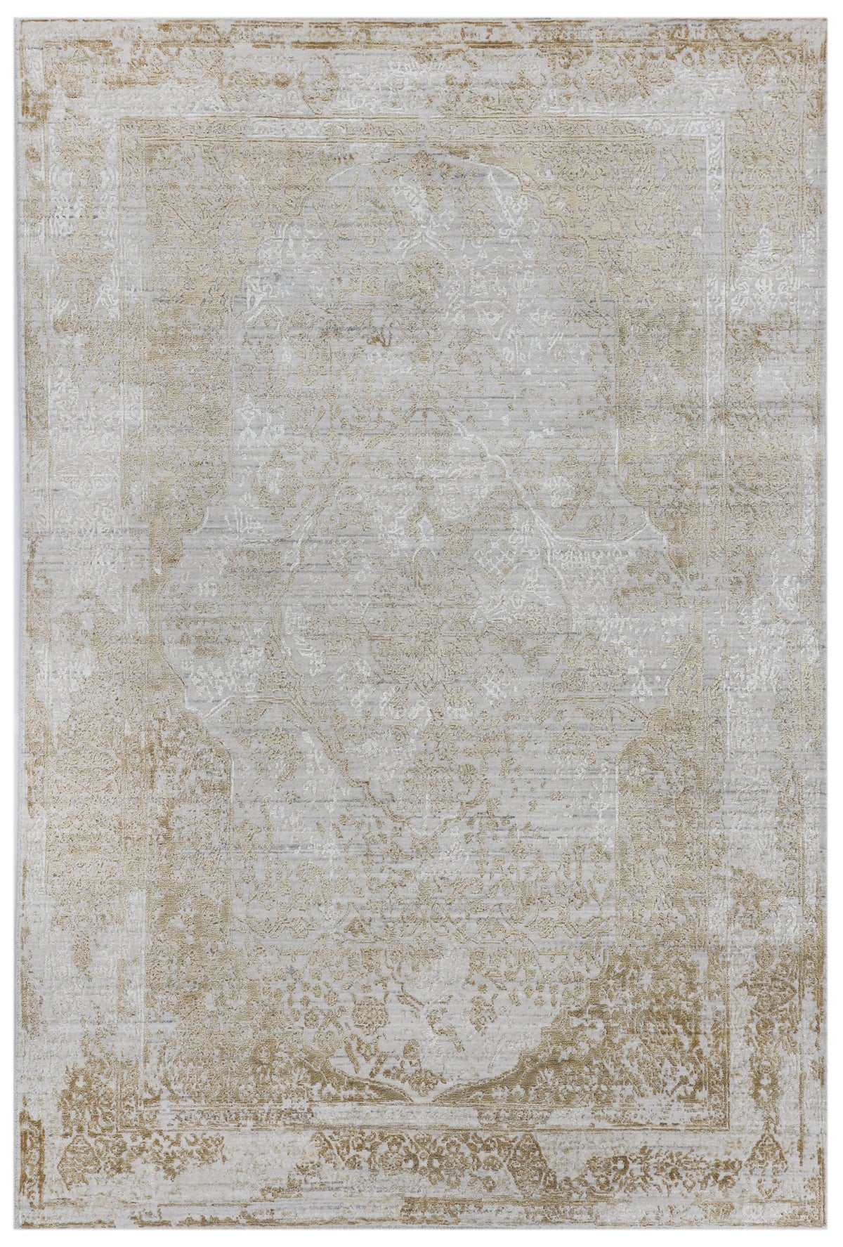 MYTHOS | 6' x 9' FT  | TRANSITIONAL RUGS | IVORY GOLD COLOR