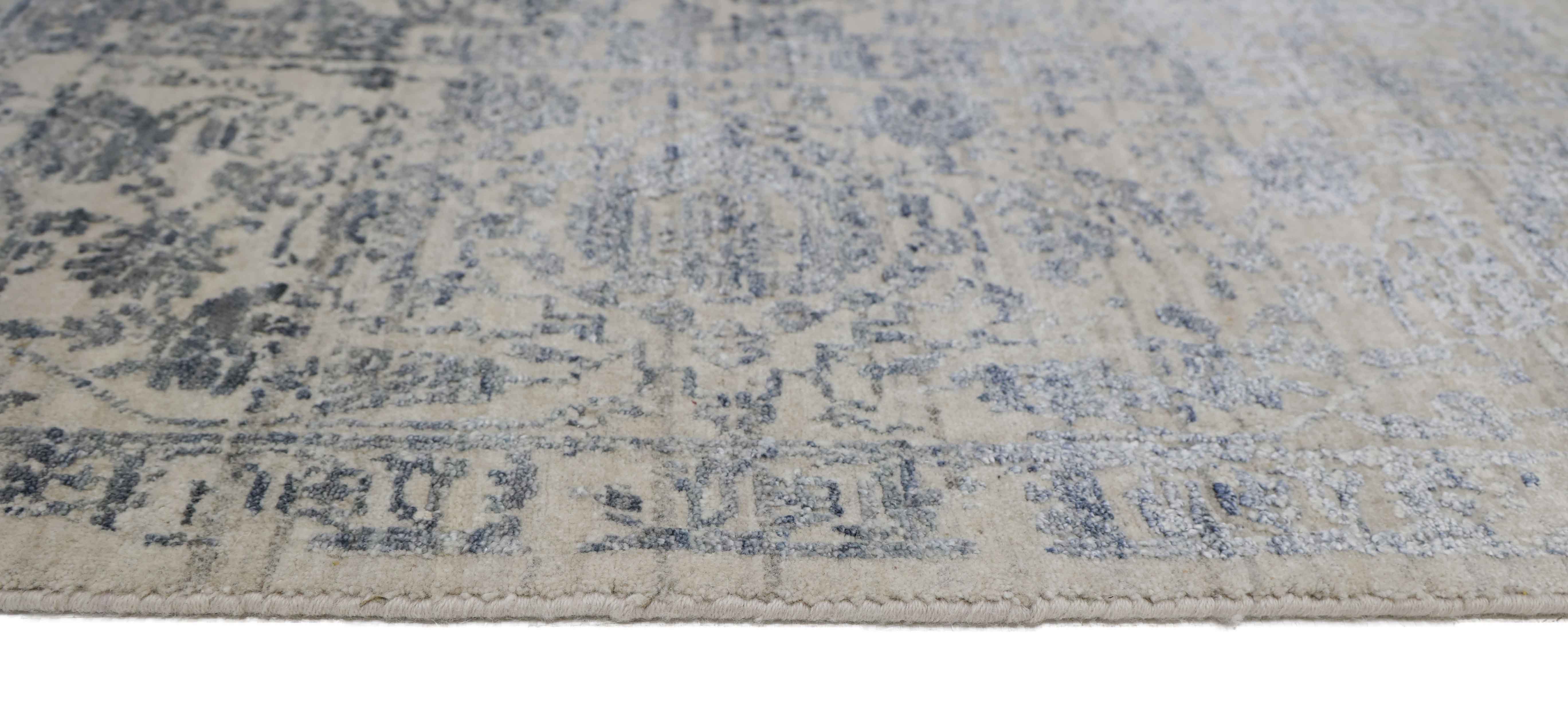 THE HEAVENS | 9' x 12' FT | TRADITIONAL RUGS | DK BLUE COLOR