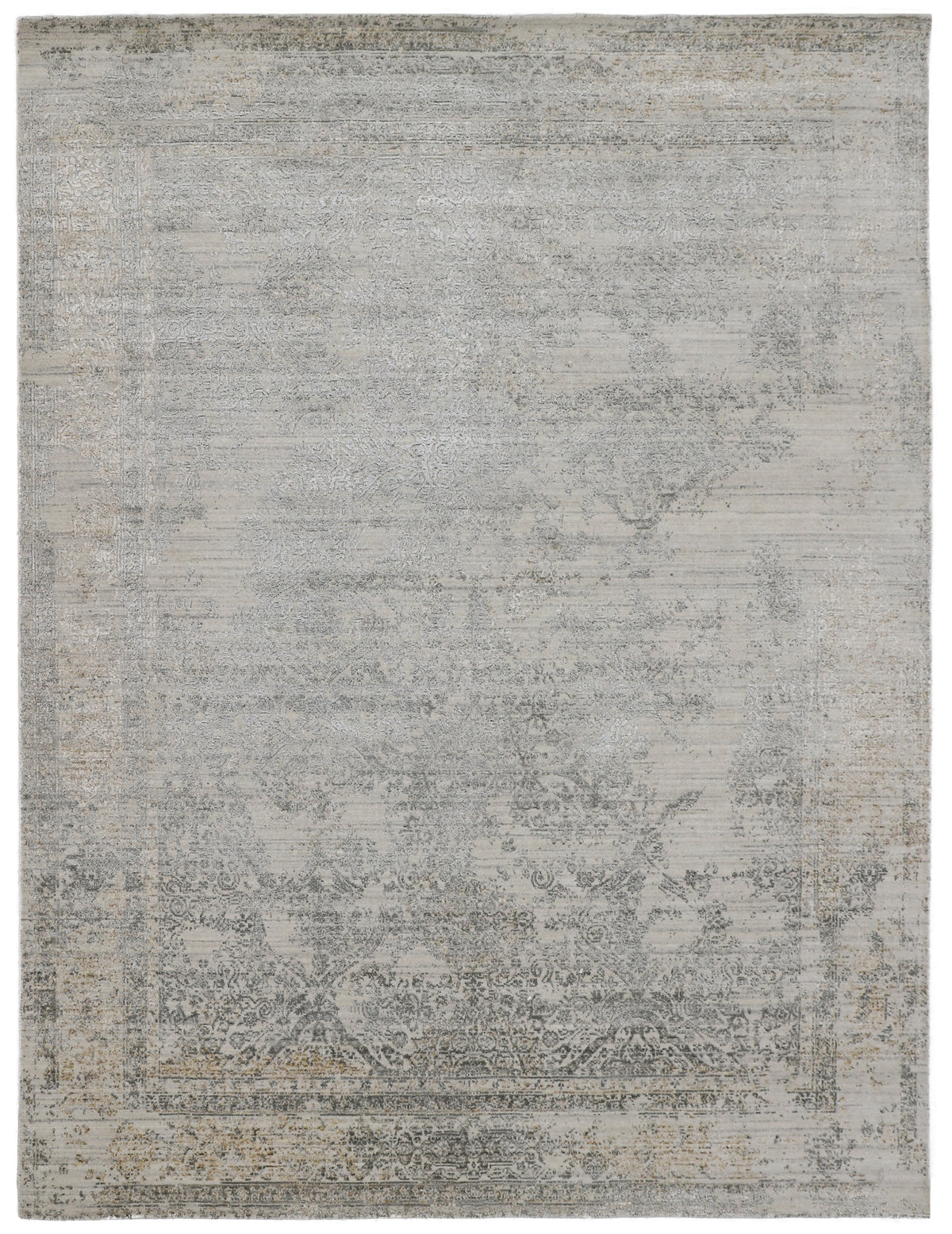DERVISH | 4'x 6' FT | 6' x 9' FT | TRADITIONAL |  BEIGE/LT.GREEN