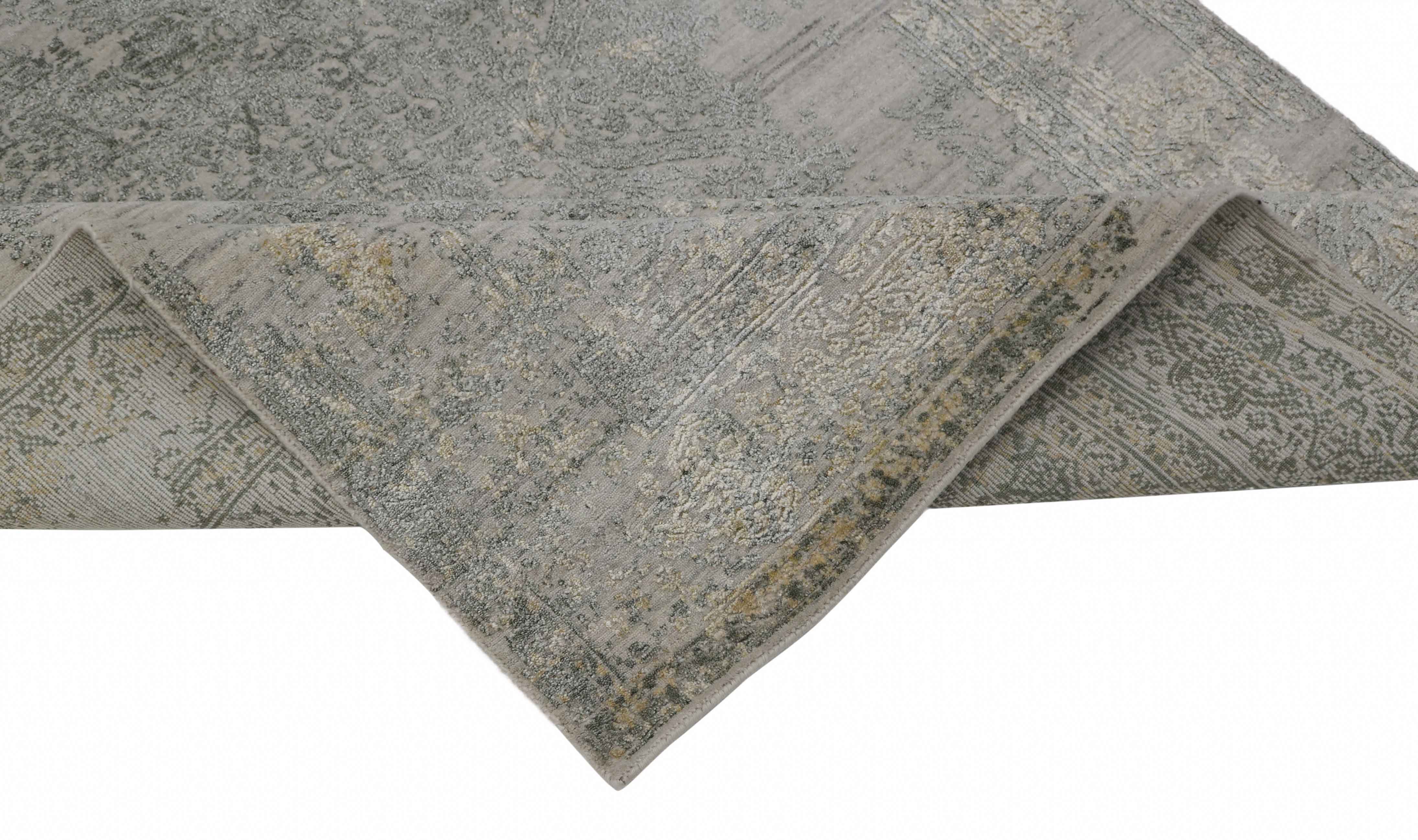 PANACHE | 6' x 9' FT | TRADITIONAL RUGS | BEIGE-GREEN COLOR