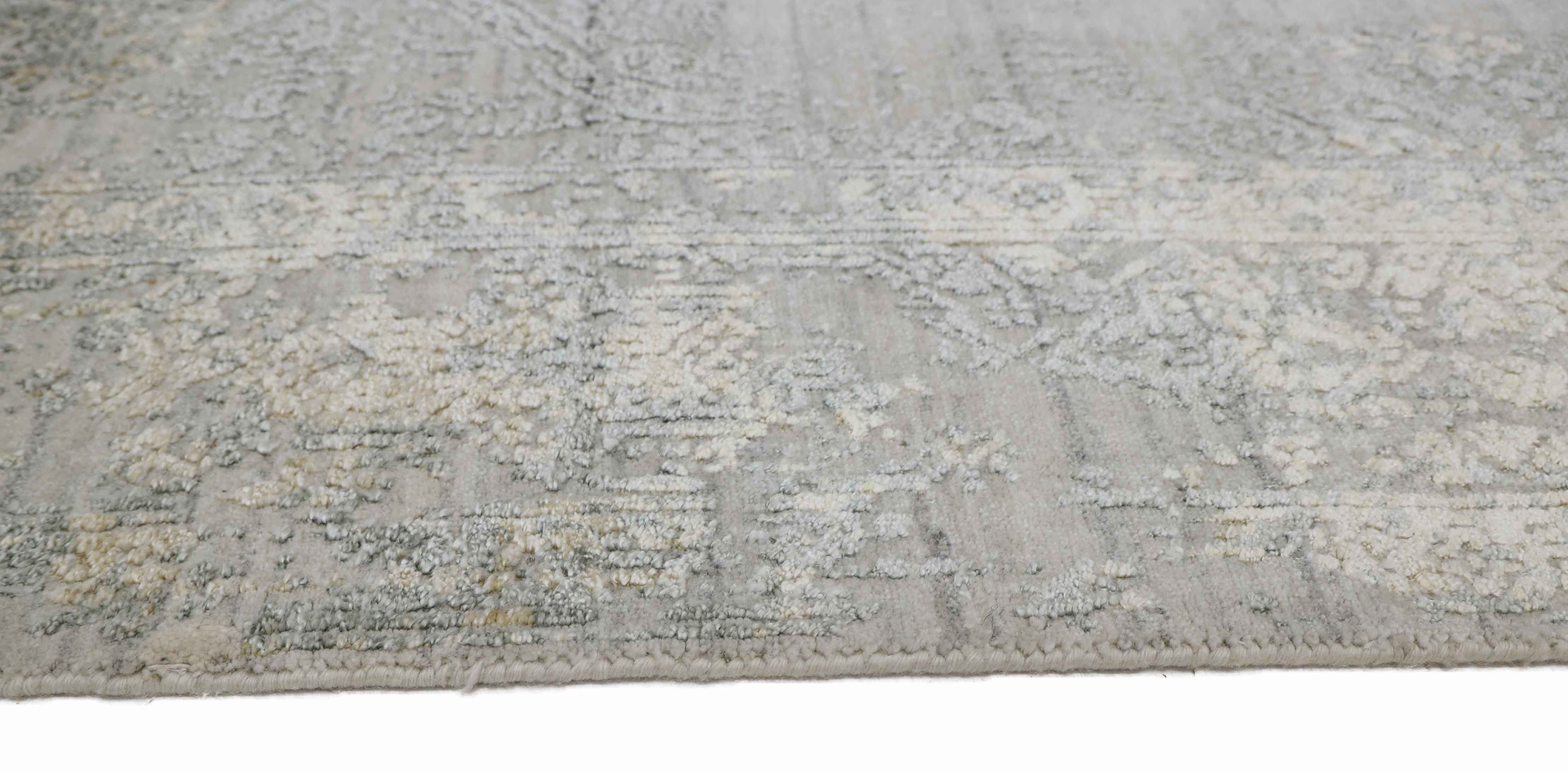 PANACHE | 6' x 9' FT | TRADITIONAL RUGS | BEIGE-GREEN COLOR