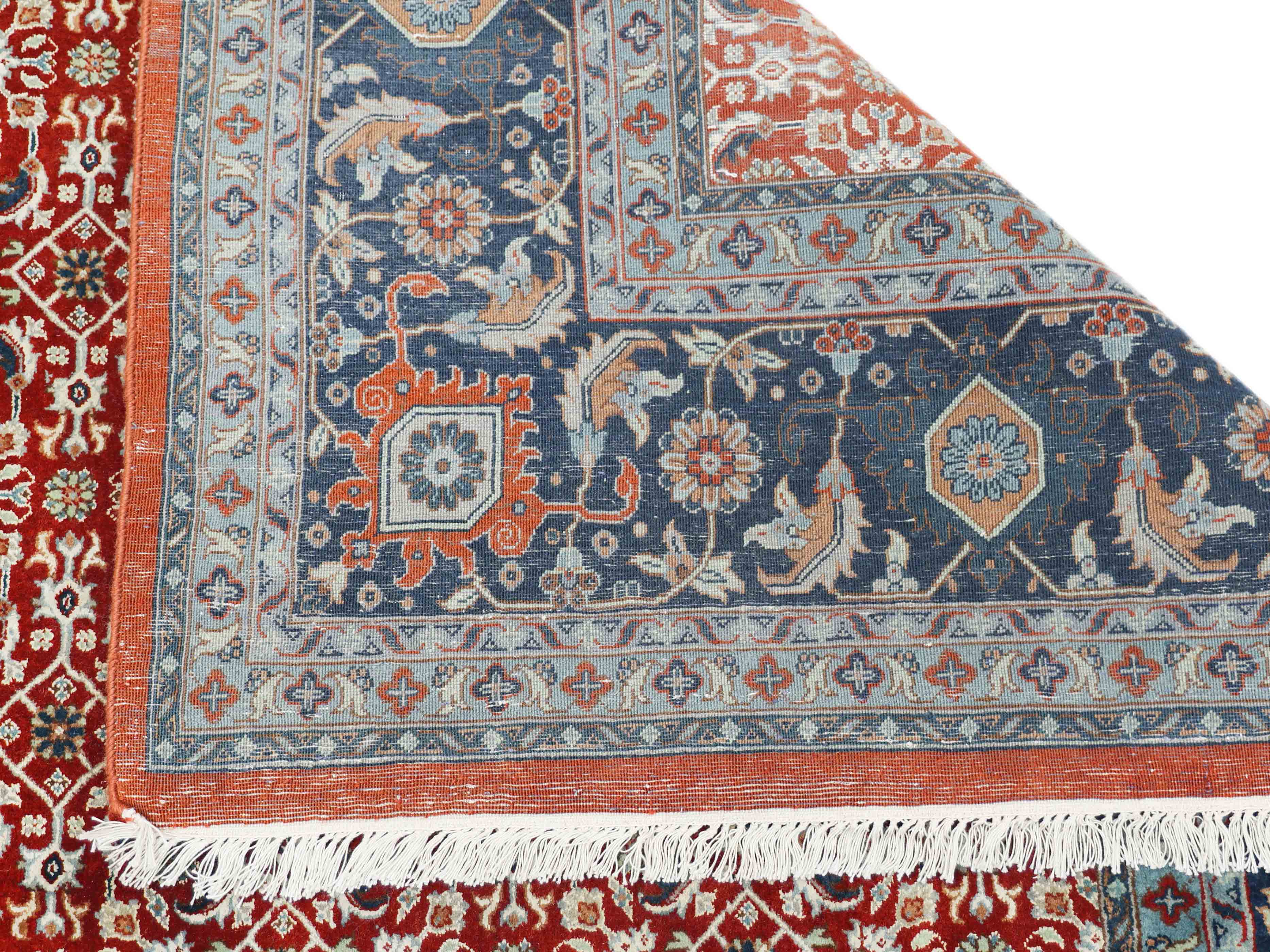 RAFALLA | 8' x 10' FT | TRADITIONAL RUGS | IVORY/LT. BLUE COLOR