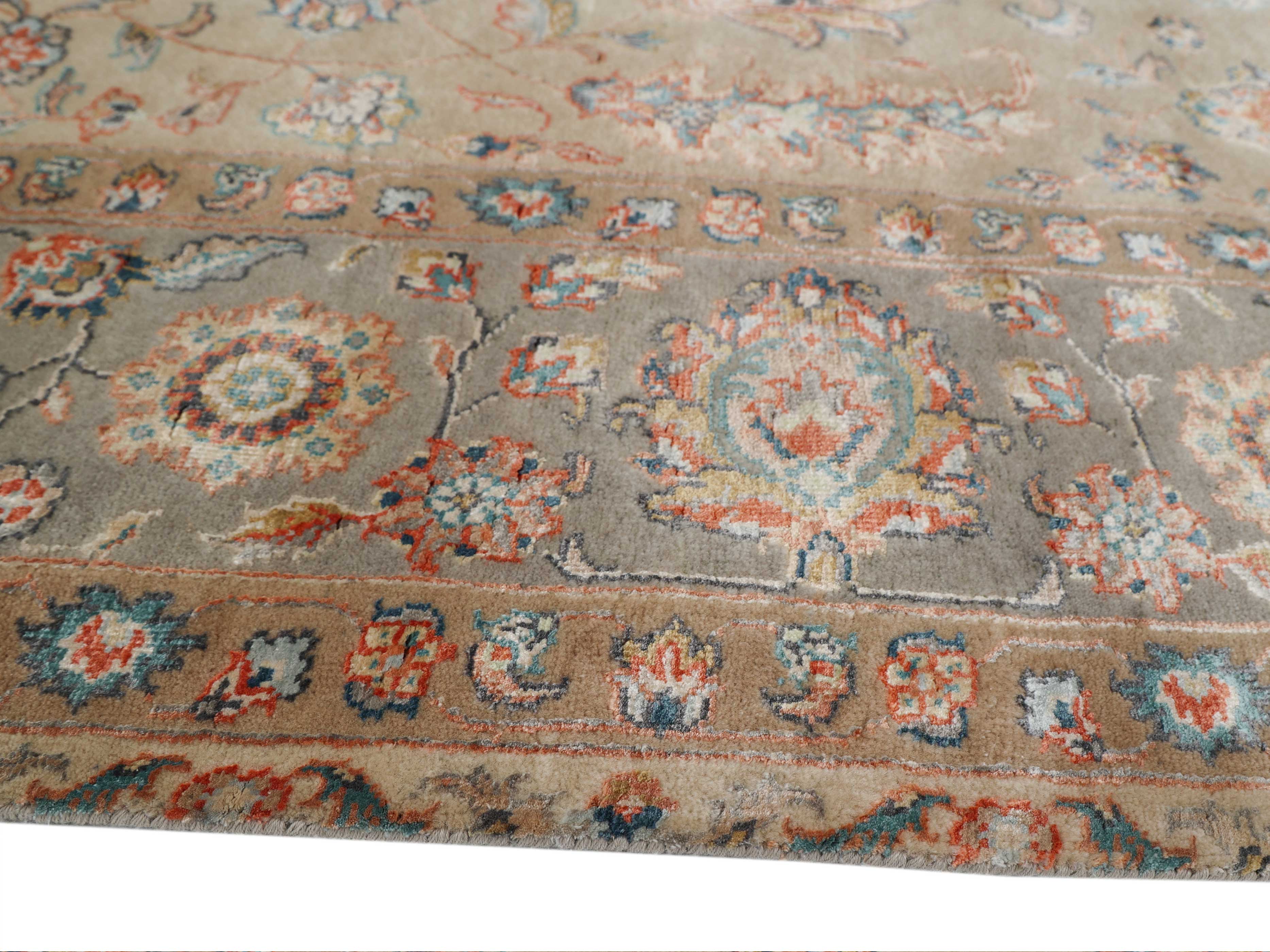 DYNASTY  | 6' x 9' FT  | 9' x 12' FT | TRADITIONAL RUGS | IVORY-PINK COLOR