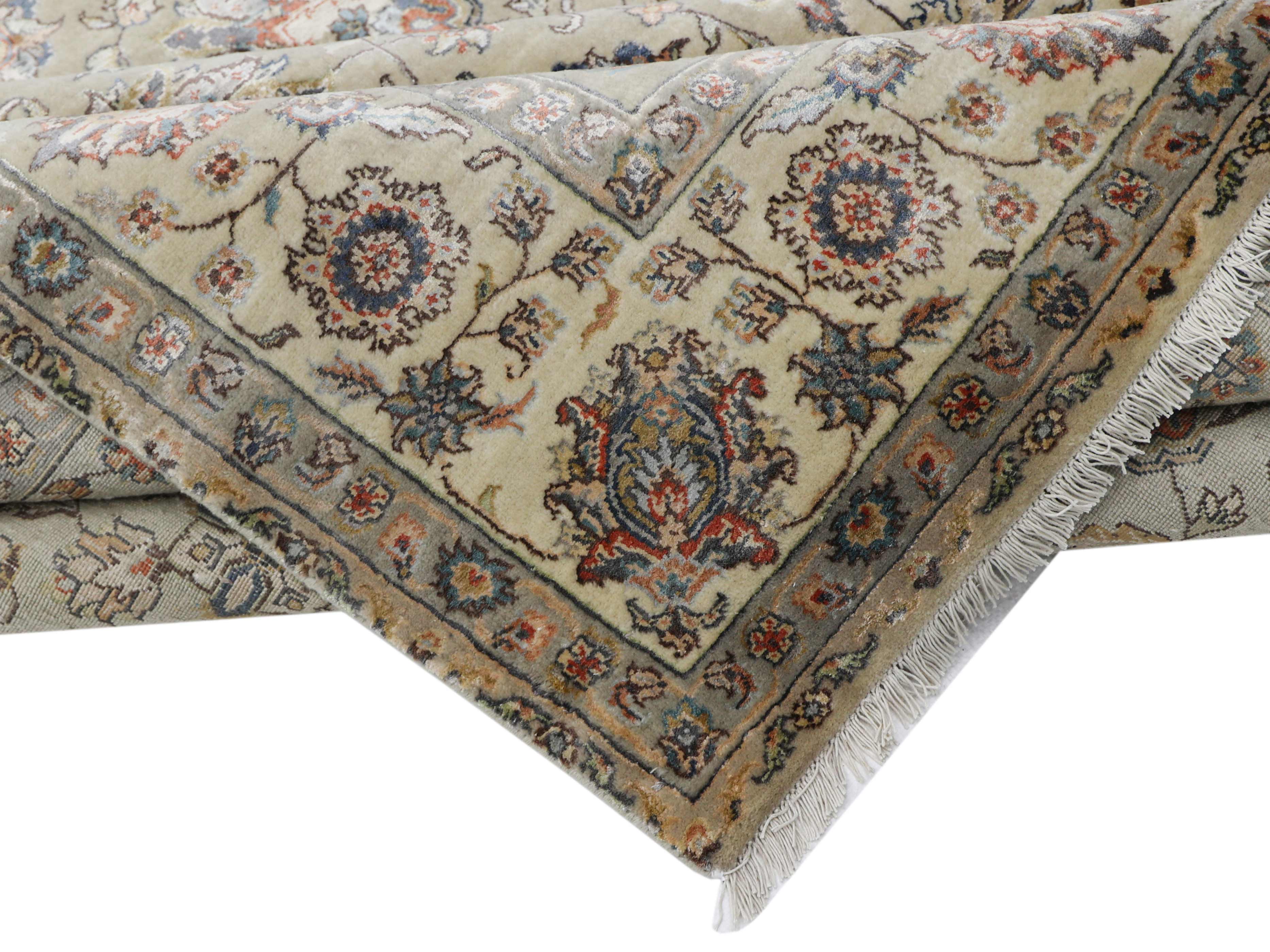 CROWN JEWEL | 6' x 9' FT | 8' x 10' FT | 9' x 12' FT | TRADITIONAL RUGS | CAMEL - IVORY COLOR