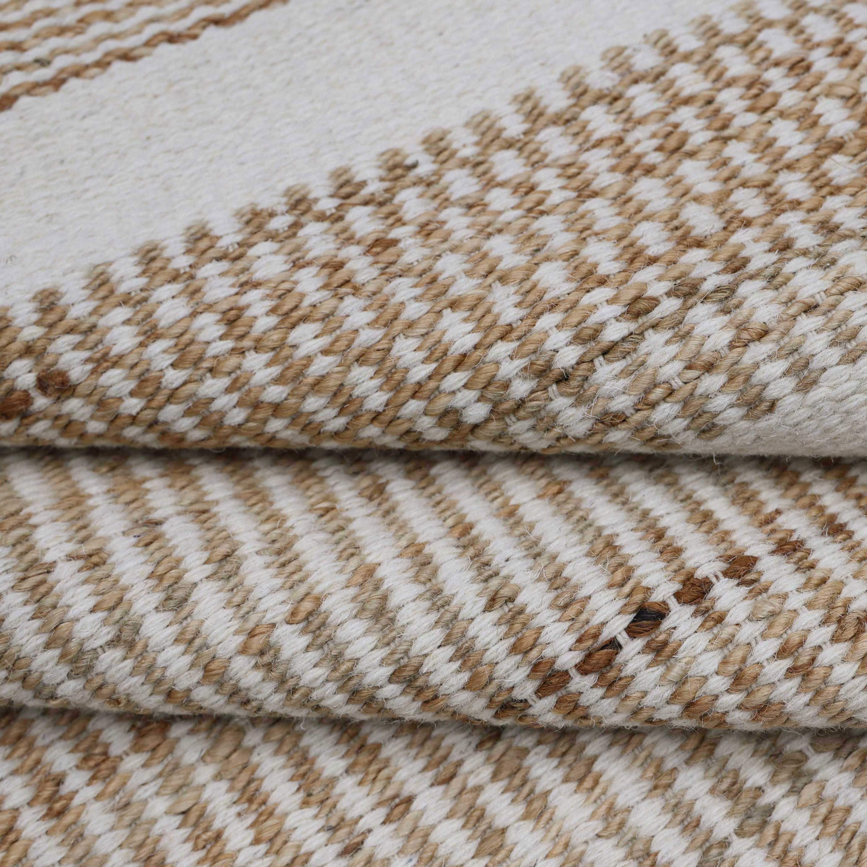 MERGER | 6'6" x 10' FT | MODERN RUGS | BEIGE - BROWN COLOR