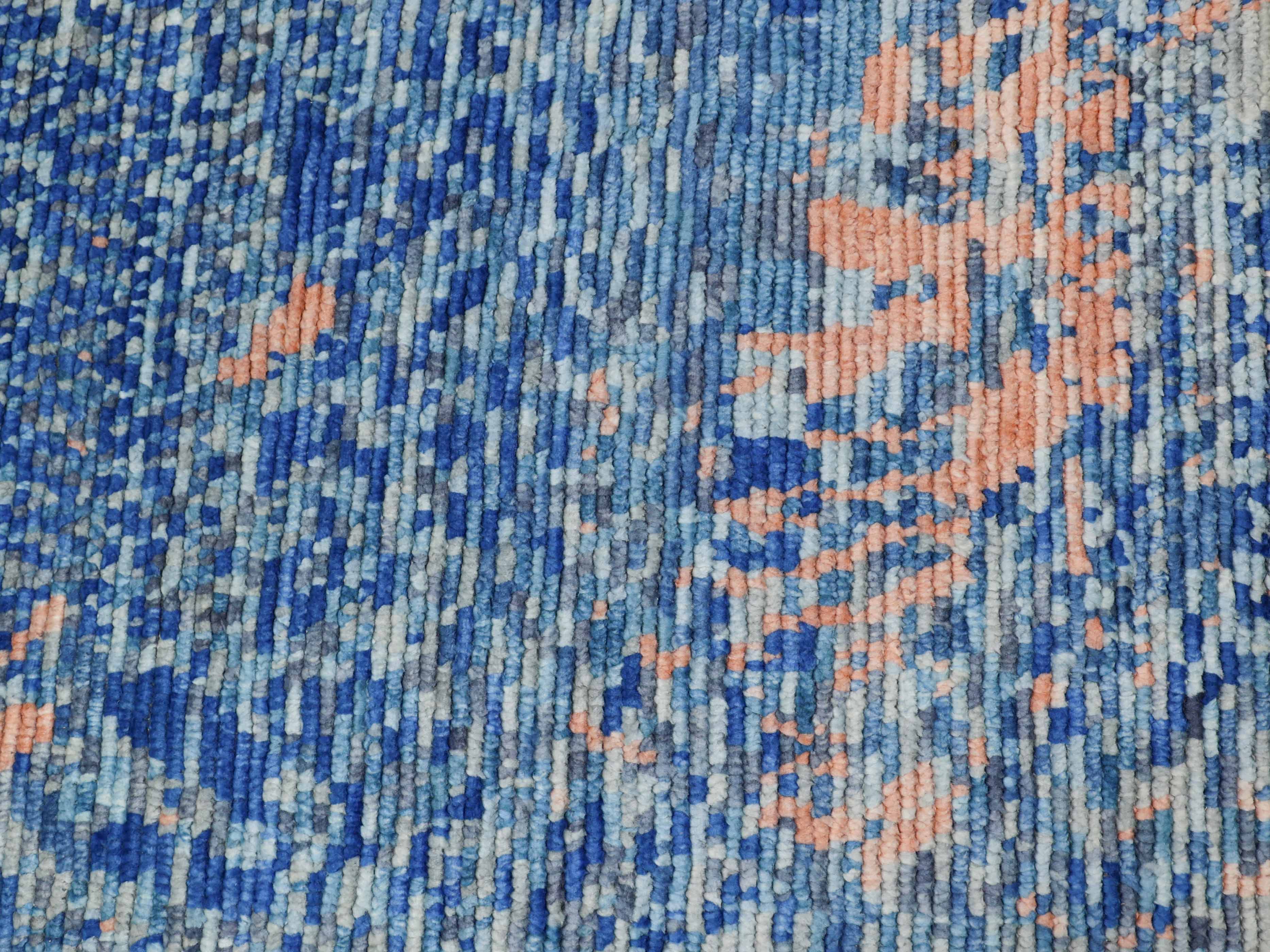 POTPOURRI | 5'5" x 9'3" FT | MODERN RUGS | BLUE COLOR