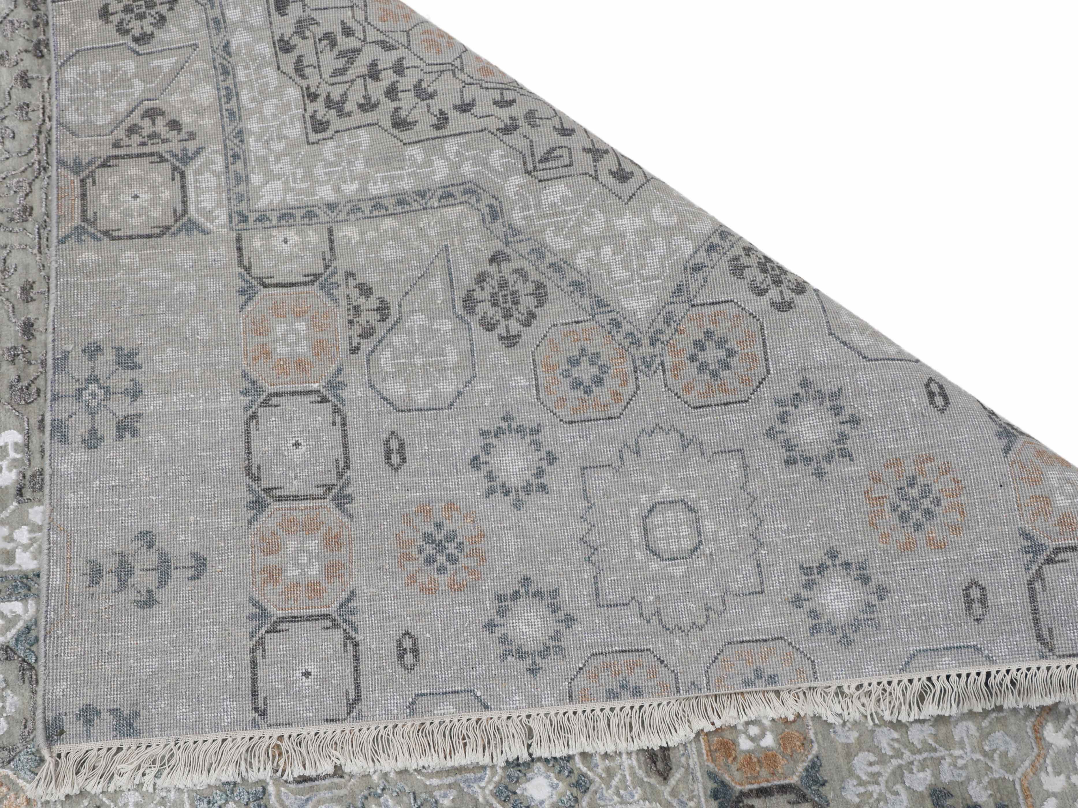 CLARISSA | 8' x 10' FT | TRADITIONAL RUGS | GREY - BEIGE COLOR