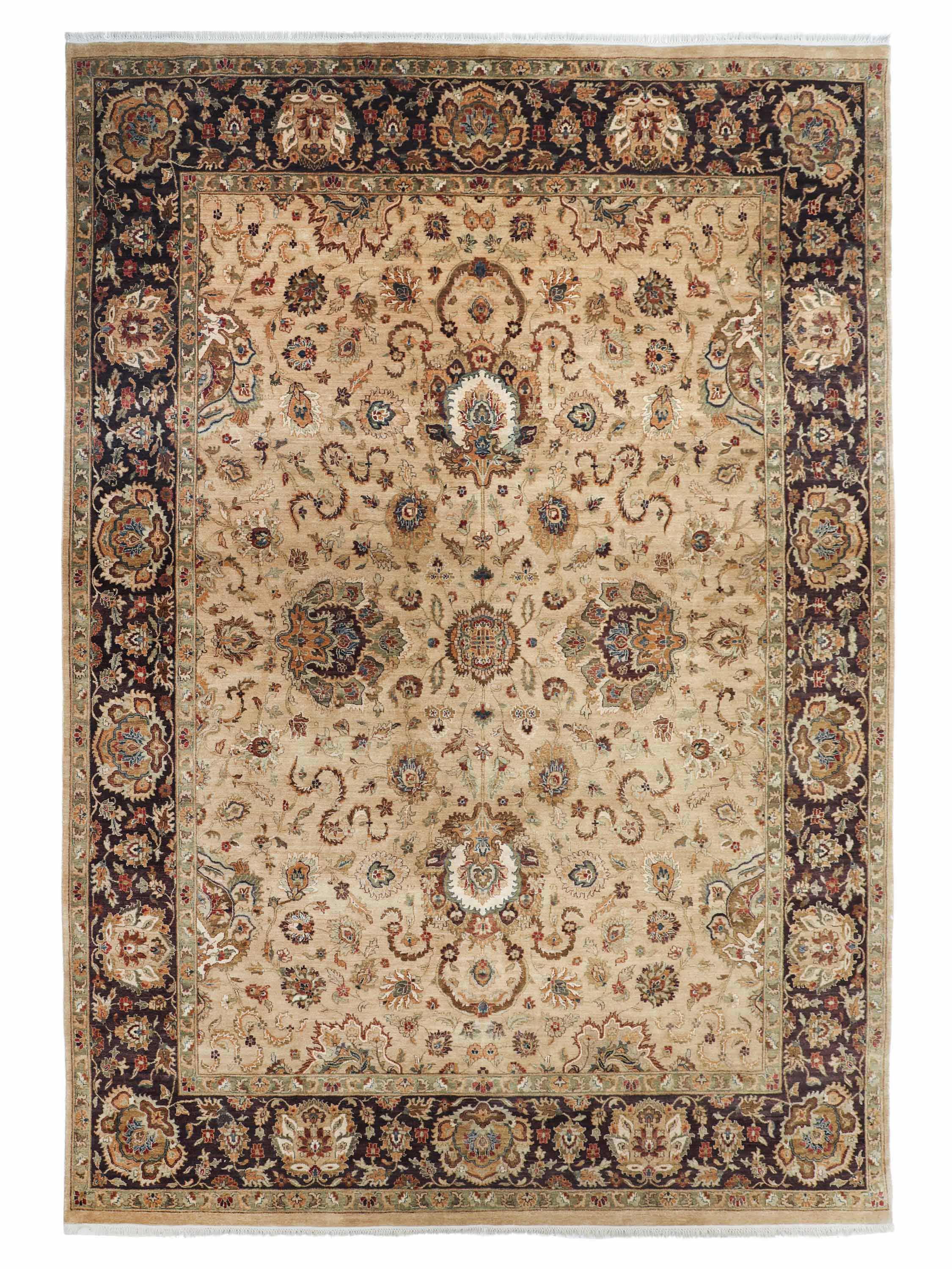 MAJESTY | 9' x 12' FT | TRADITIONAL RUGS | CAMEL COLOR