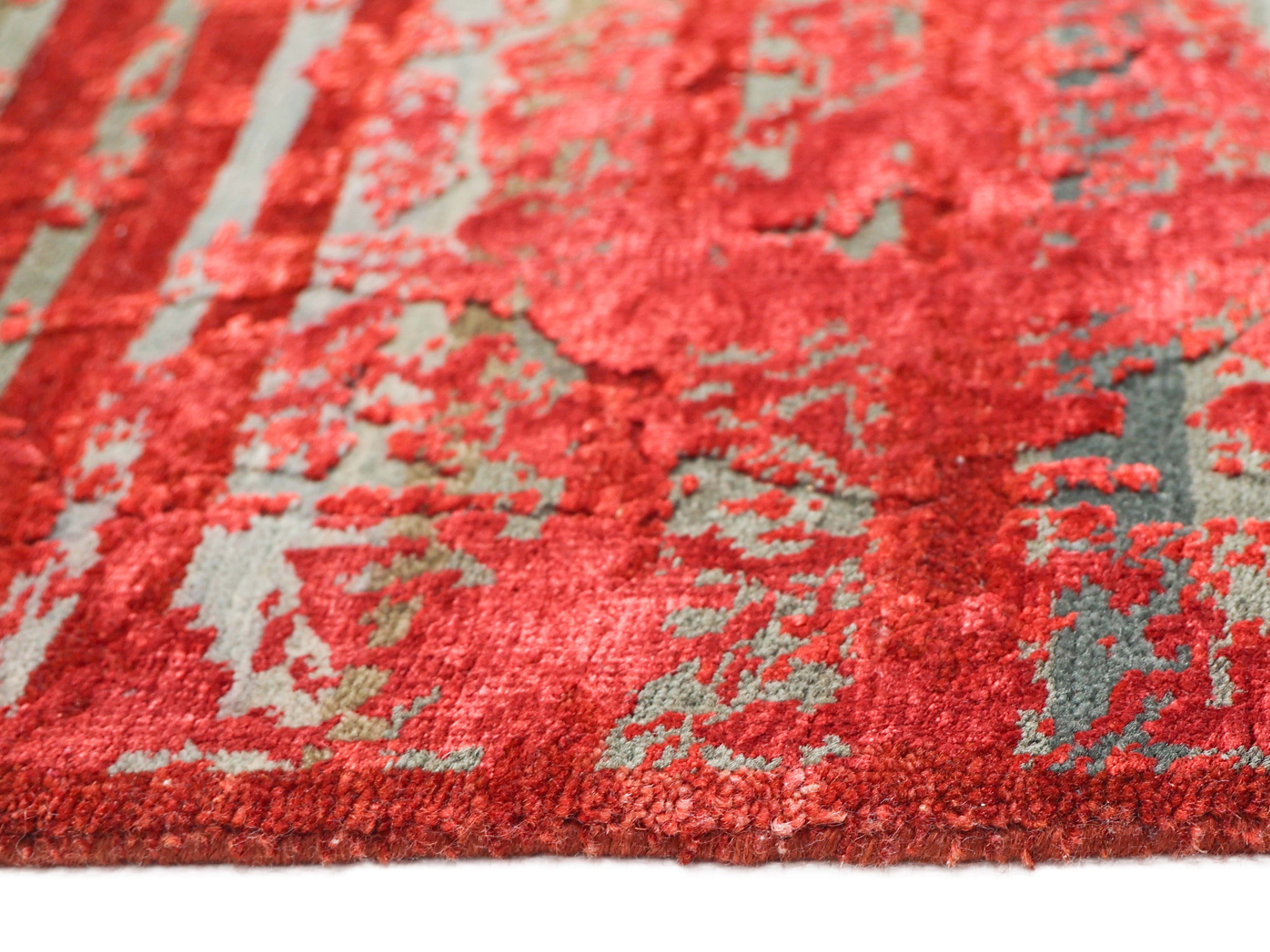 TANGIER | 8' x 10' FT | TRADITIONAL RUGS | RED COLOR