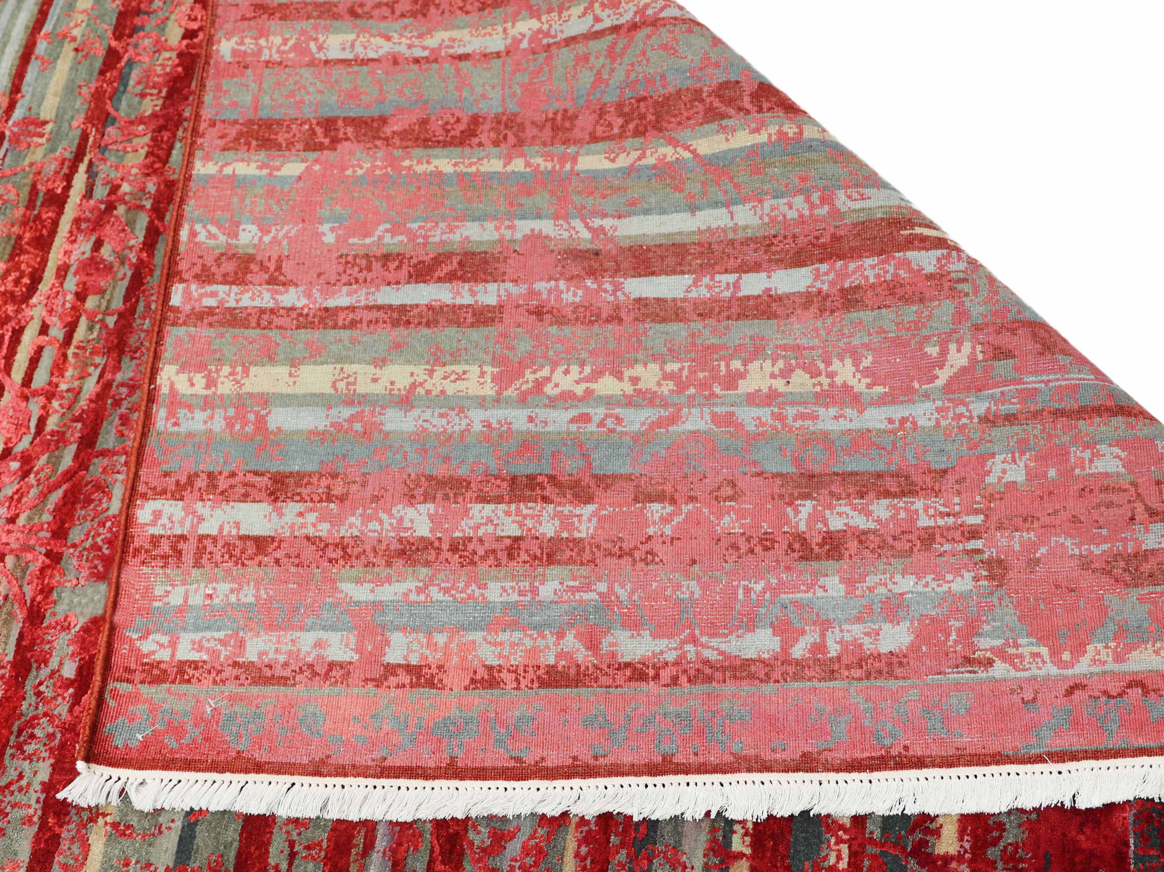 TANGIER | 8' x 10' FT | TRADITIONAL RUGS | RED COLOR