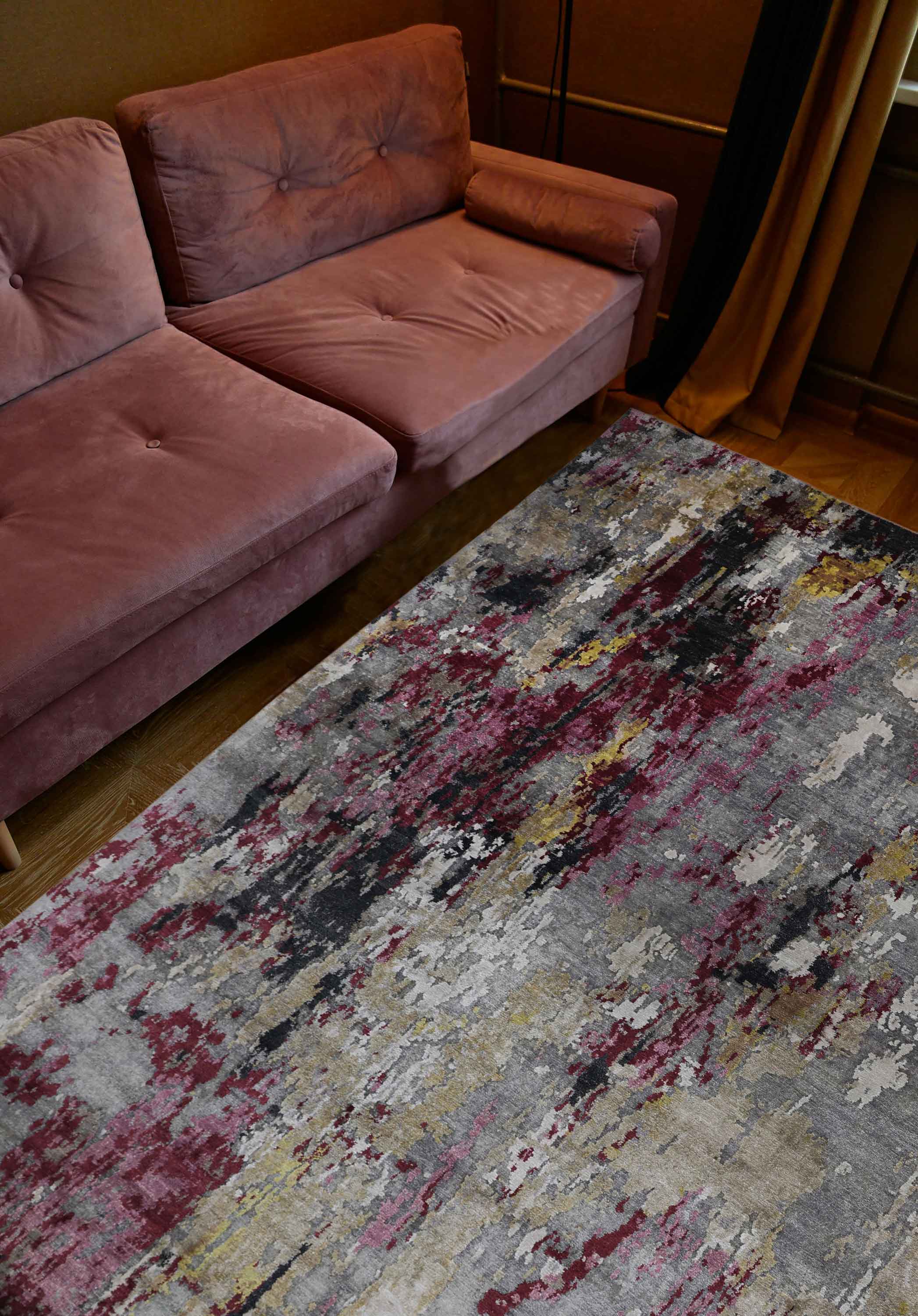 CHROMIRA | 6' x 9' FT | 8' x 10' FT |  9' x 12' FT | MODERN  RUGS | GREY MULTI COLOR